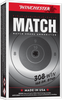 Winchester Ammo S308M Match  308Win 168gr Sierra MatchKing BTHP 20 Per Box/10 Case Ammo for MA, CT, NJ, IL, NY & CA Buyers