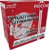 Fiocchi 12SD78H8 Shooting Dynamics Target 12Gauge 2.75" 7/8oz 8Shot 25 Per Box/10 Case Ammo for MA, CT, NJ, IL, NY & CA Buyers