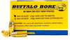 Buffalo Bore Ammunition 205A20 Personal Defense Strictly Business 38S&W 125gr Hard Cast Flat Nose 20 Per Box/12 Case Ammo for MA, CT, NJ, IL, NY & CA Buyers