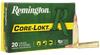 Remington Ammunition 29077 Core-Lokt  250Savage 100gr Pointed Soft Point Core Lokt 20 Per Box/10 Case Ammo for MA, CT, NJ, IL, NY & CA Buyers