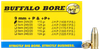 Buffalo Bore Ammunition 24A20 Personal Defense Strictly Business 9mmLuger +P+ 115gr Jacket Hollow Point 20 Per Box/12 Case Ammo for MA, CT, NJ, IL, NY & CA Buyers