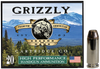 Grizzly Ammo GC10M4   10mmAuto 180gr Jacketed Hollow Point 20 Per Box/10 Case Ammo for MA, CT, NJ, IL, NY & CA Buyers