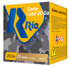 Rio Ammunition RC2075 Game Load  20Gauge 2.75" 1oz 7.5Shot 25 Per Box/10 Case Ammo for MA, CT, NJ, IL, NY & CA Buyers
