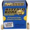 Buffalo Bore Ammunition 23A20 Heavy Strictly Business 40S&W +P 155gr Jacket Hollow Point 20 Per Box/12 Case Ammo for MA, CT, NJ, IL, NY & CA Buyers