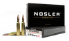 Nosler 44166 Match Grade  6.5x284Norma 140gr Custom Competition Hollow Point Boat Tail 20 Per Box/10 Case Ammo for MA, CT, NJ, IL, NY & CA Buyers