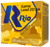 Rio Ammunition RC206 Game Load  20Gauge 2.75" 1oz 6Shot 25 Per Box/10 Case Ammo for MA, CT, NJ, IL, NY & CA Buyers