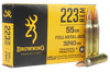 Browning Ammo B192802231   223Rem 55gr Full Metal Jacket 20 Per Box/50 Case Ammo for MA, CT, NJ, IL, NY & CA Buyers