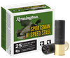 Remington Ammunition 20934 Sportsman Hi-Speed Steel 12Gauge 2.75" 1 1/8oz 2Shot 25 Per Box/10 Case Ammo for MA, CT, NJ, IL, NY & CA Buyers