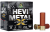 HEVI-Shot HS38122 HEVI-Metal Extreme 12Gauge 3" 1 1/4oz Steel/Tungsten 4/1Shot 25 Per Box/10 Case Ammo for MA, CT, NJ, IL, NY & CA Buyers
