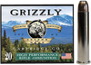 Grizzly Ammo GC45/70+P3   45-70Gov+P 350gr Bonded Flat Point 20 Per Box/10 Case Ammo for MA, CT, NJ, IL, NY & CA Buyers