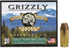 Grizzly Ammo GC40SW5   40S&W 200gr Full Metal Jacket Flat Point 20 Per Box/10 Case Ammo for MA, CT, NJ, IL, NY & CA Buyers