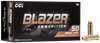 CCI 5204 Blazer Brass Handgun 38Special 125gr Full Metal Jacket 50 Per Box/20 Case Ammo for MA, CT, NJ, IL, NY & CA Buyers