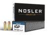 Nosler 51054 Assured Stopping Power Handgun 9mmLuger 124gr Jacketed Hollow Point 50 Per Box/10 Case Ammo for MA, CT, NJ, IL, NY & CA Buyers