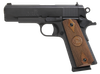 Iver Johnson Arms FALCON Falcon Commander 45 ACP 8+1 4.25" Black Steel Barrel, Matte Blued Serrated Steel Slide, Blued Steel Frame, Checkered Double Diamond Walnut Grip