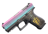GLOCK 43X TACTICALOHA MOS FS 9MM PISTOL 3.39" FXD 5.5lb 2-10RD MAGS