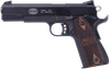 Mauser Rimfire 4110602 1911  22 LR 10+1 5" Black Steel Barrel, Black Serrated Slide, Black Aluminum Frame w/Beavertail, Walnut Grip, Ambidextrous
