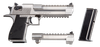 Magnum Research DE50429SRMB Desert Eagle Mark XIX Conversion Combo 50 AE/429 DE 6" 7+1 Overall Stainless Steel Black Rubber Grip