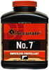 Accurate No. 7 Smokeless Handgun Powder 1 lbs.