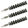 3/PK NYLON RIFLE BRUSH .375 CAL