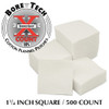 PATCHES - 1-3/4" SQUARE, 500/BAG