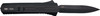 Zastava A7 OTF Knife - Tactical Black Wood | S35VN Spear Point Blade