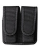 Bianchi Model 7302H AccuMold Double Magazine Pouch Kahr T40 Hidden Snap Black