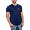 ROAD LESS TAKEN TEE - BLUE, MEDIUM