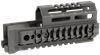 Midwest Industries MIAKALPHAQR6  AK Alpha Black 6061 Aluminum AK-47/AK-74 6.00" Long