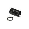 ZEROED LINEAR COMPENSATOR - BLACK, .308, 5/8-24