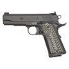 Colt Mfg O4040CS Custom Carry Commander 45 ACP 8+1 4.25" Smoke Gray Decobond Steel Serrated Slide, Smoke Gray Decobond Steel Frame w/Beavertail, G10 Grip