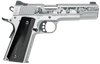 Collectible 300 made CNCWESTSPIRIT Kimber 1911 Western Spirit 45 ACP 7+1 5" Stainless Steel Barrel, Serrated w/Engraved Scrollwork Slide, Black Buffalo Horn Grip