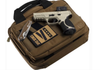 Smith & Wesson M&P9 M2.0 Metal Compact Spec Series VI 9mm 4" 15rd, Champagne, w/ Acro P-2 Optic, Bag, Belt, Knife 14634