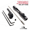 AR-15 ADJ PISTON SYSTEM W/SOLID .750'' GAS BLOCK MIDLENGTH LH