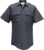 Justice Short Sleeve Shirt w/ Traditional Collar - LAPD Navy
