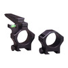 34MM 1.00'' SCOPE RINGS WITH PICATINNY RAIL