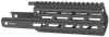 Kinetic Development Group STR5-MK2-020 SRX6 MK2 Stribog Rail Extension Black Aluminum Compatible w/ Stribog SP9 Models w/ MLOK Receivers
