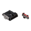 FULLY ADJUSTABLE SIGHT SET, BLACK R/FIBER OPTIC FRONT