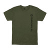 VERT LOGO COTTON T-SHIRT OLIVE DRAB SM