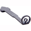 RIFLE ADJUSTABLE PEEP LONG BULLSEYE REAR SIGHT BLACK