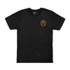 MAGAZINE CLUB COTTON T-SHIRT BLACK SMALL
