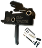 Cross Armory CRAR15TDIBK Tac 2 Flat Faced Black Two-Stage Drop-In