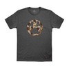 RAIDER CAMO ICON T-SHIRT CHARCOAL SMALL