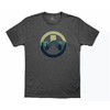 CASCADE ICON LOGO CVC T-SHIRT CHARCOAL HEATHER MEDIUM