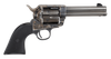 Taylors & Company 200109 1873 Pietta 9mm Luger 6 Shot 4.75" Blued Round Barrel, Blued Cylinder, Color Case Hardened Steel Frame, Black Checkered Plastic Navy Grip, Manual Safety, Exposed Hammer
