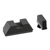 2L OPTIC COMP SIGHTS SERRATD FRONT .240''F /.315''R FOR GLOCK