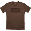 ROVER BLOCK CVC T-SHIRT SMALL BROWN HEATHER