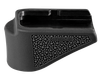 Hogue 18620  Extension Base Pad Fits Glock 26 Compatible w/ 10rd Magazine Black Overmolded Rubber