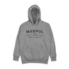 GO BANG PARTS HOODIE S ATHLETIC HEATHER