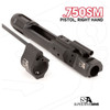 DI BUILDERS KIT WITH SOLID .750'' GAS BLACK PISTOL RH