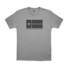 LONE STAR COTTON T-SHIRT ATHLETIC HEATHER MEDIUM
